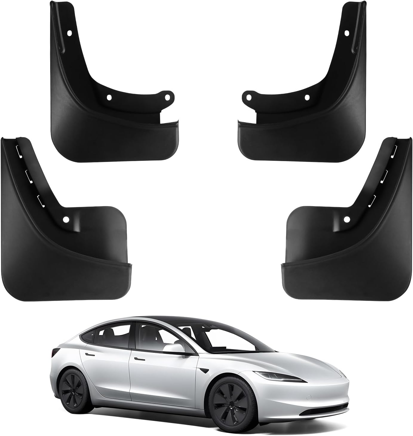 Tesla Highland Model 3 Mud Guards (Set of 4)