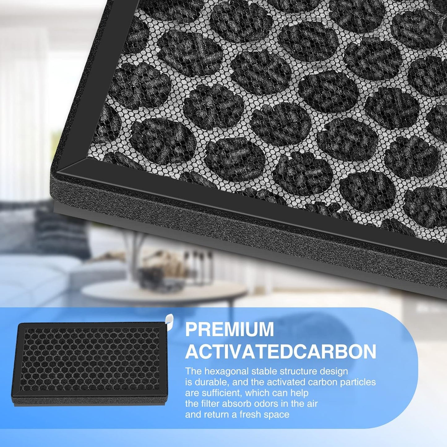 Tesla Model 3 & Model Y Cabin Air Filter (2016-2024, 2 Pack)