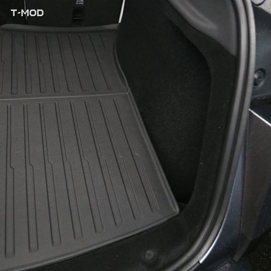 Trunk Mat for Tesla Model Y Juniper AWD / RWD (2026) — All-Weather TPE — 1 PC 2 | T-MOD Canada