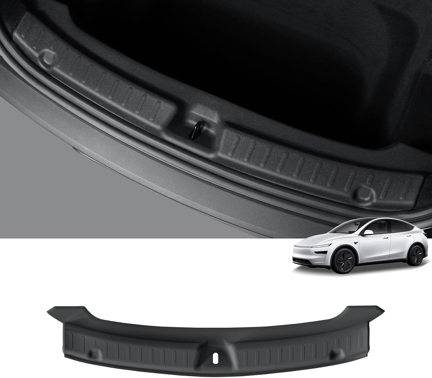Rear Bumper Guard for Tesla Model Y Juniper 2025-2026 Rear Trunk Bumper Guard Sill Cover Protector 5 | T-MOD Canada