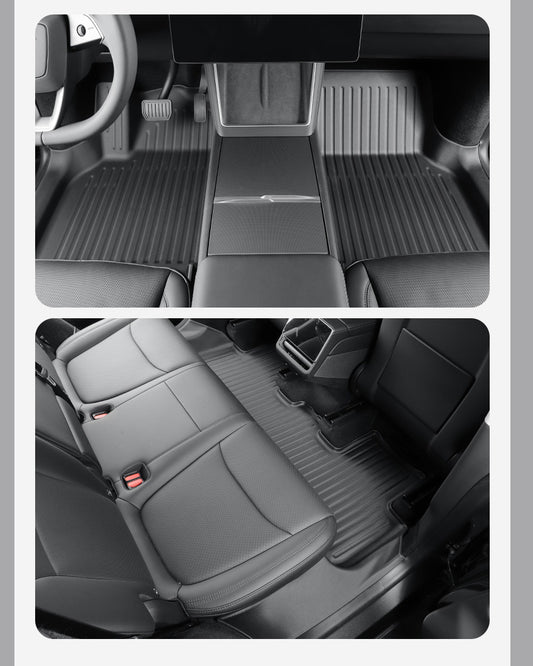 All-cover Floor mats + Cargo mats combo deal (6 pcs) for Juniper Model Y (2026)