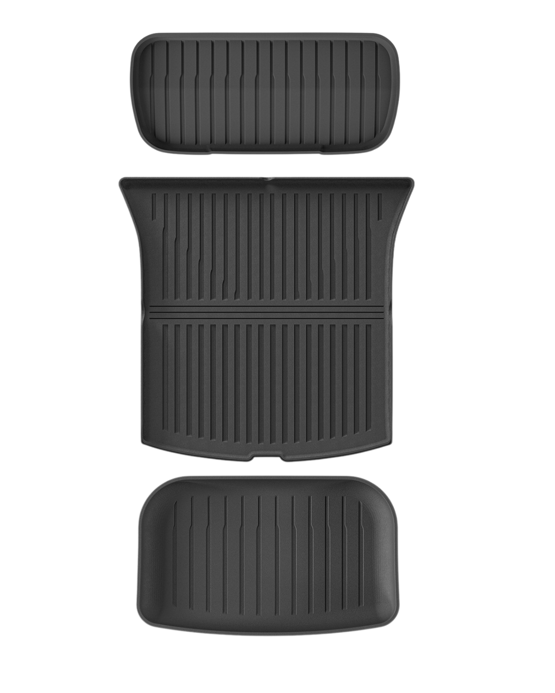 All Weather Frunk & Trunk & Cargo Mat Sets (3 PCs) For Model Y (2021-2025) | T-MOD Canada