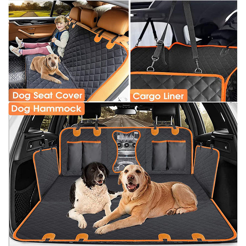 6 in1 Convertible Dog Hammock Car Seat Cover