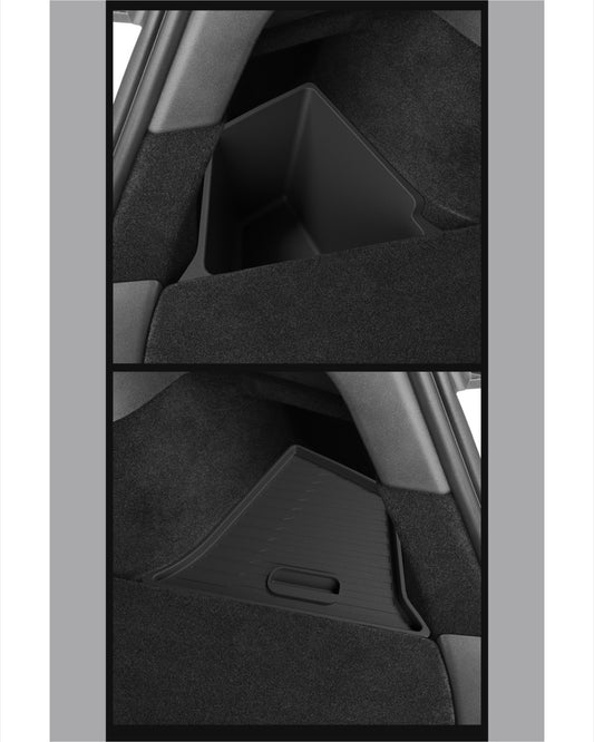 Rear Trunk Bins with Lids for Model Y (2021-2025)