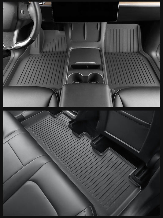 All-Weather Floor Mats Combo Deal For Tesla 2021-2025 Model Y (6 pcs) 2 | T-MOD Canada
