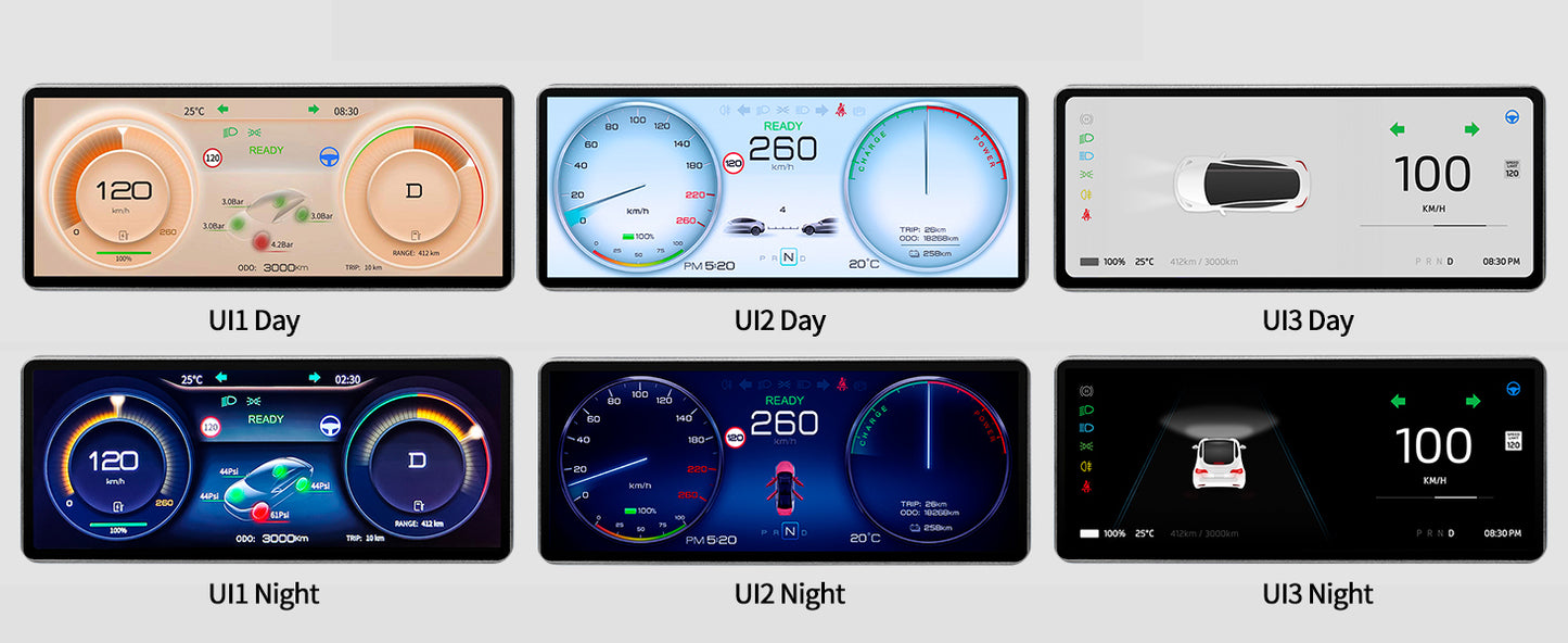 CarPlay Screen for Tesla Model Y (2020-2023+) & Model 3 (2018-2023+)