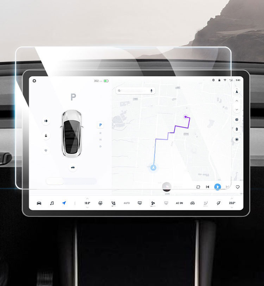 Tempered Glass Screen Protector for Tesla Model Y (2021-2025) and Model 3 (2020-2023)