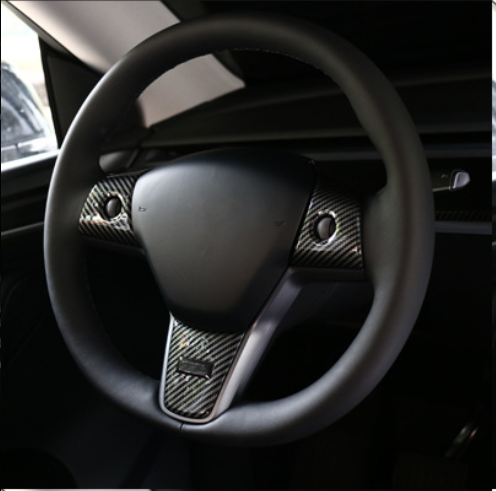 Steering Wheel Cover Trims for Tesla Model 3/ Model Y