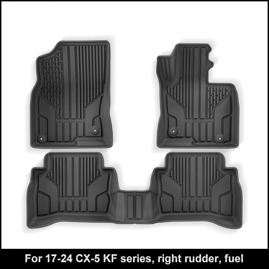 All-Weather TPE Floor Mats & Cargo Liners for Mazda CX-5 (2017–2025) 2 | T-MOD Canada