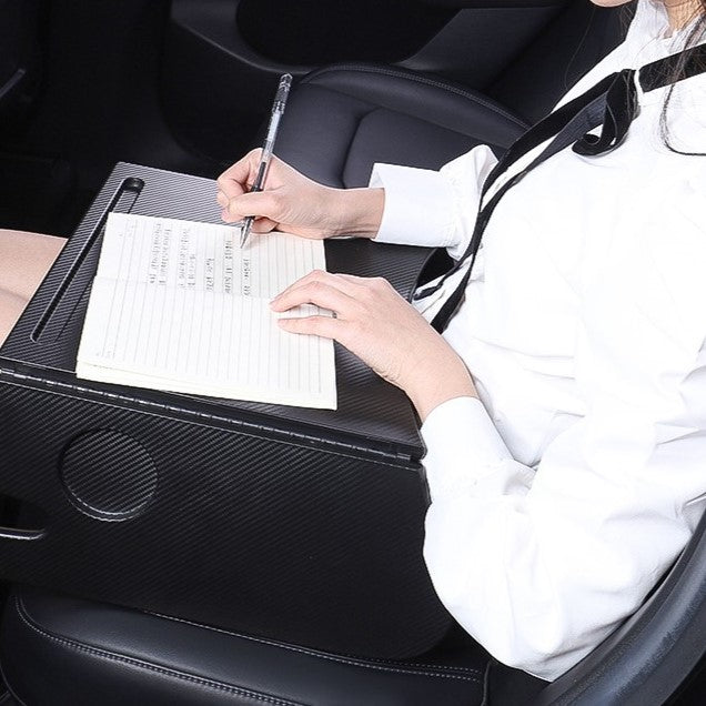 Multipurpose Car Tray Table for Tesla Model Y/3: Convenient Dining and Work Surface Accessory