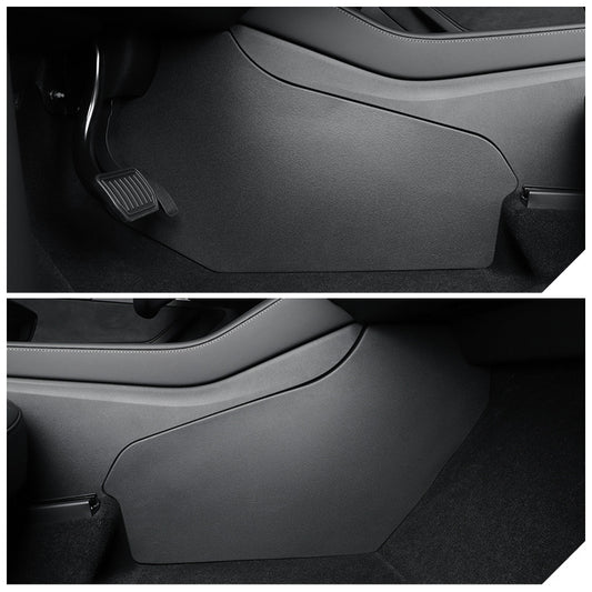 Center Console Anti-Kick Cover Pads for Tesla Model Y (2021-2025) (2 PCs)