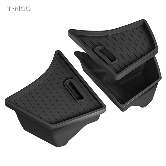 TPE-cover rear trunk storage bins for Tesla Model 3 Highland