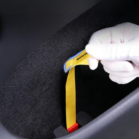 Rear Door Emergency Manual Release Straps | For Tesla Model Y & Model 3 (Pair) 2 | T-MOD Canada