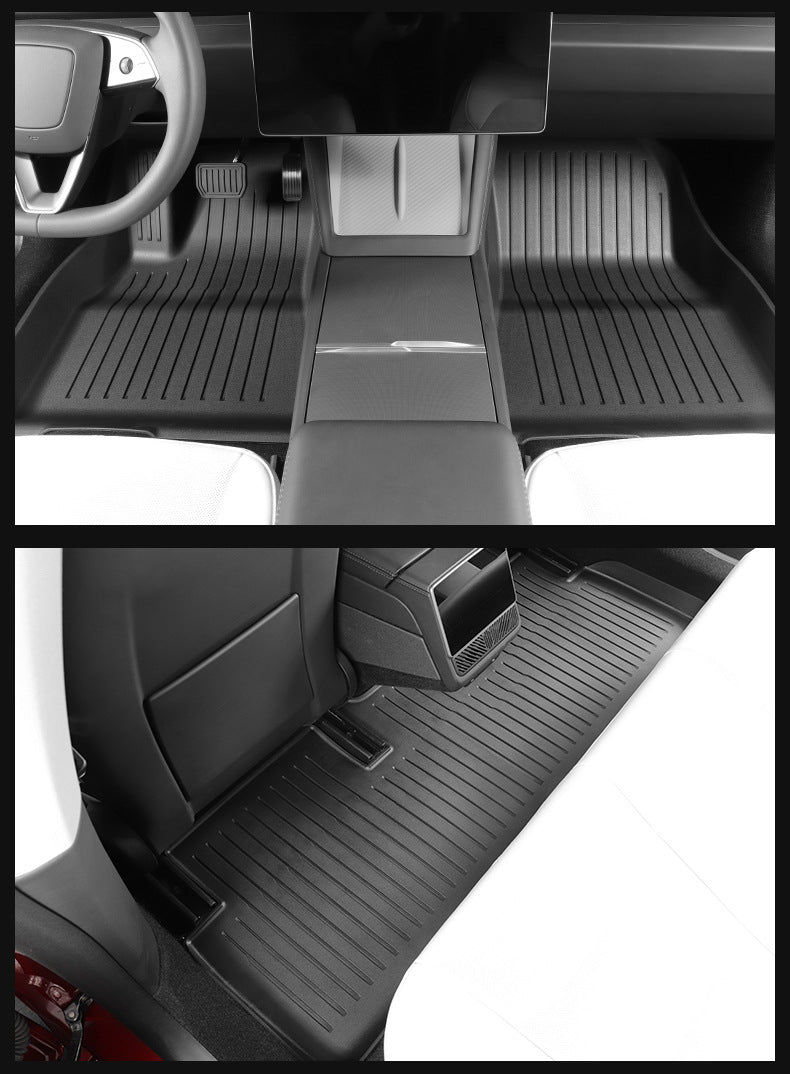 Tesla Model 3 Highland All-Weather Floor Mat Combo (6 PCs)