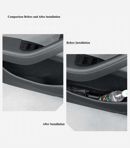 Door Side Storage Box for Juniper Model Y (2026, 4 Pcs)