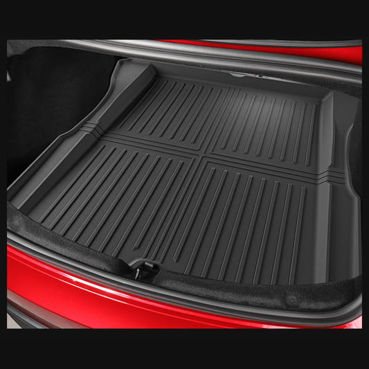 Tesla Highland Model 3 All-Weather Cargo Mat and Trunk mats (three pieces)