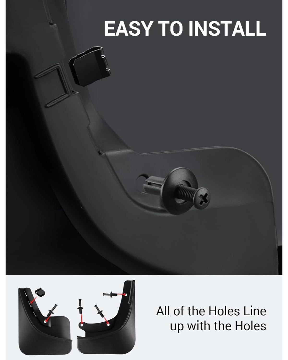 Tesla Highland Model 3 (2024-2026)  Mud Guards (Set of 4)