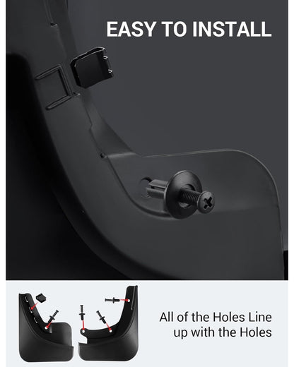 Tesla Highland Model 3 (2024-2026)  Mud Guards (Set of 4)