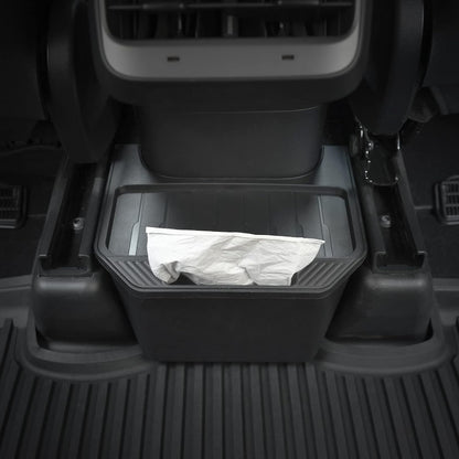 Rear Seat Trash Can & Storage Organizer for Tesla Model Y (2019-2025)
