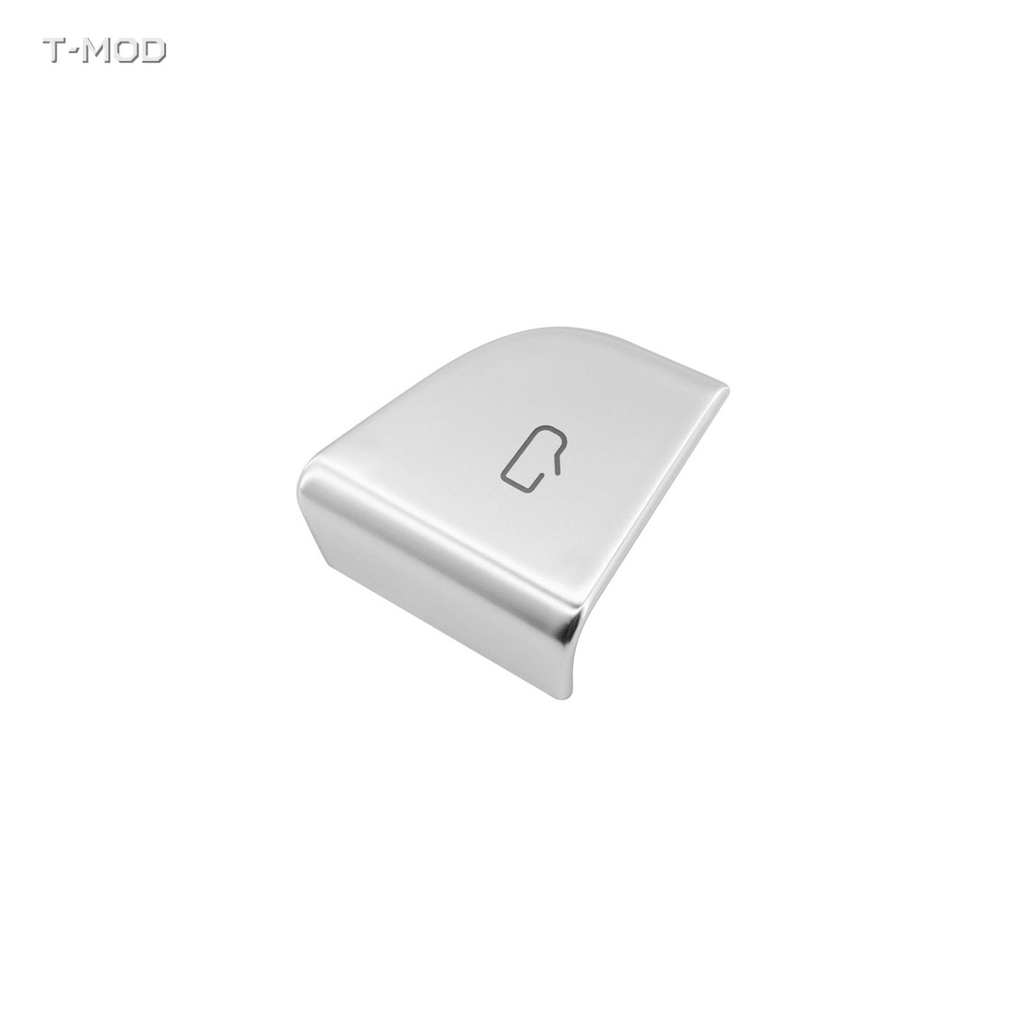 Silver ABS door button switch protector for Tesla Model 3 Highland and Model Y Juniper