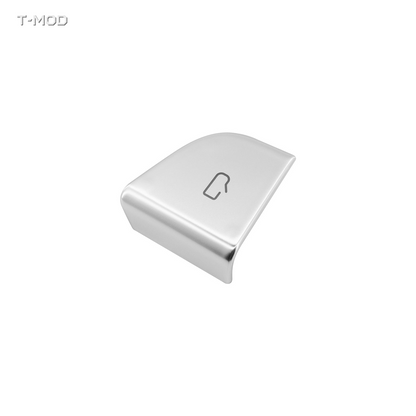 Silver ABS door button switch protector for Tesla Model 3 Highland and Model Y Juniper