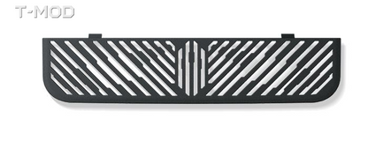 Black ABS rear air vent grille cover for Tesla Model 3 Highland / Model Y Juniper, product view