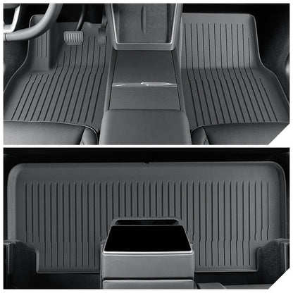 Floor mats & Cargo mats & Seatback combo deal (9pcs) for Juniper Model Y (2026+) 2 | T-MOD Canada
