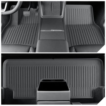 Floor mats & Cargo mats & Seatback combo deal (9pcs) for Juniper Model Y (2026+) 2 | T-MOD Canada