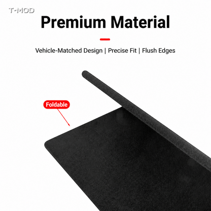 Foldable rear trunk partition board for Tesla Model Y Juniper AWD and RWD (2025+)