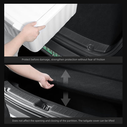 All-Cover Floor mats & Cargo mats & Seatback Cover & Rear Bumper Guard combo deal (10pcs) for Juniper Model Y (2026) 9 | T-MOD Canada