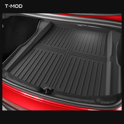 Three-piece trunk mat set for Tesla Model 3 Highland 2024+