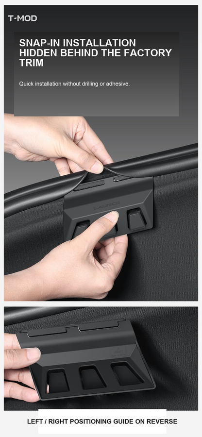 Snap-in installation guide for the Tesla Model Y Juniper rear trunk hook