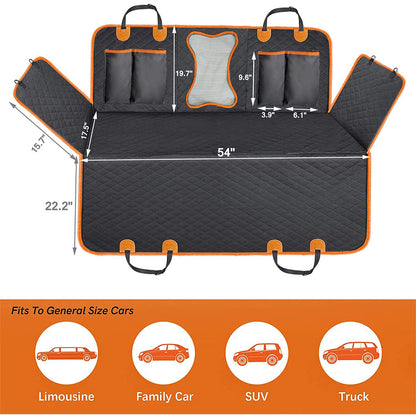6 in1 Convertible Dog Hammock Car Seat Cover
