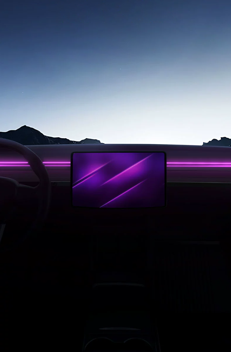 Premium Ambient Lighting Kit for Tesla Model Y/3: Enhance Your Driving Experience with Customizable LED Lights 3 | T-MOD Canada