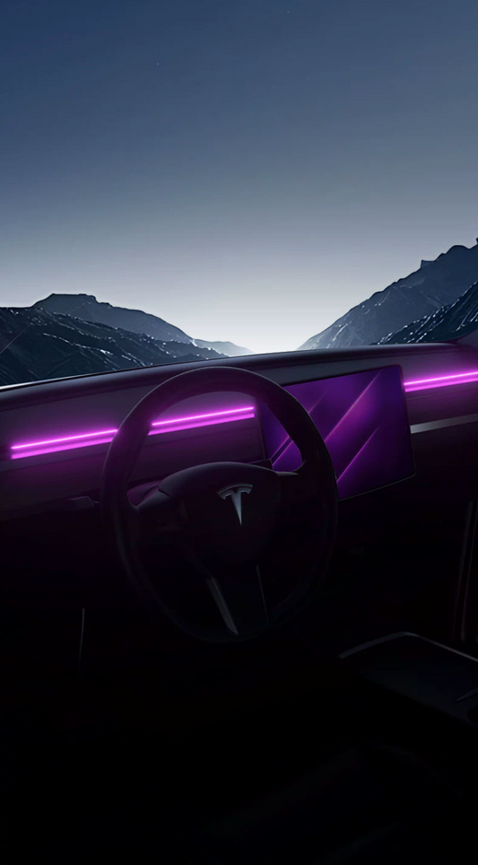 Premium Ambient Lighting Kit for Tesla Model Y/3: Enhance Your Driving Experience with Customizable LED Lights 2 | T-MOD Canada