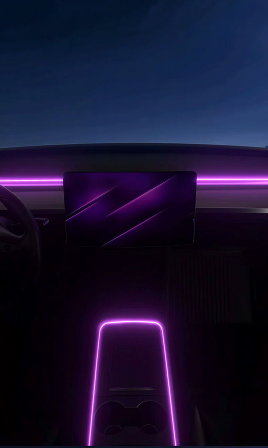 Premium Ambient Lighting Kit for Tesla Model Y/3: Enhance Your Driving Experience with Customizable LED Lights | T-MOD Canada