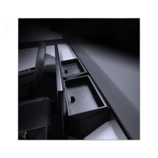 ABS Behind-Screen Storage Box Set for Tesla Cybertruck (2024+)