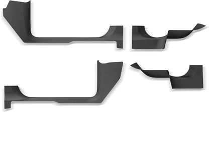 Tesla Model Y Juniper 2025 Front & Rear Door Threshold Strip 2nd Row Seat Lower Protector Anti-dust Pads Door Sill Protective Cover