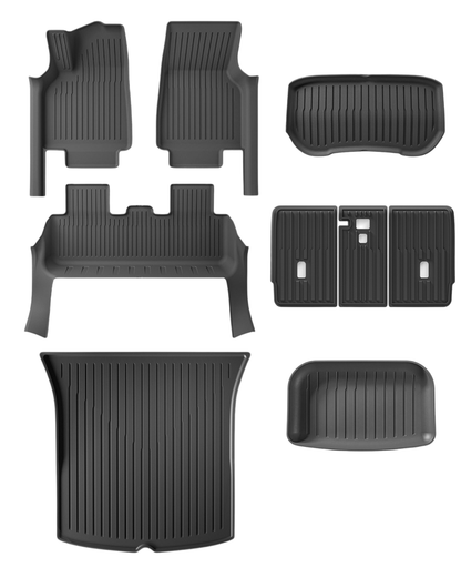 All-cover Floor mats + Cargo mats combo deal (9 pcs) for Juniper Model Y (2026)