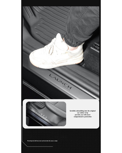 T-MOD All-Cover Floor Mats / Trunk Mats For Tesla Juniper Model Y Standard / RWD 2025-2026 All Weather Protection