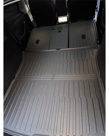 Tesla Model Y Seat Back Cover Installed on Rear Seats