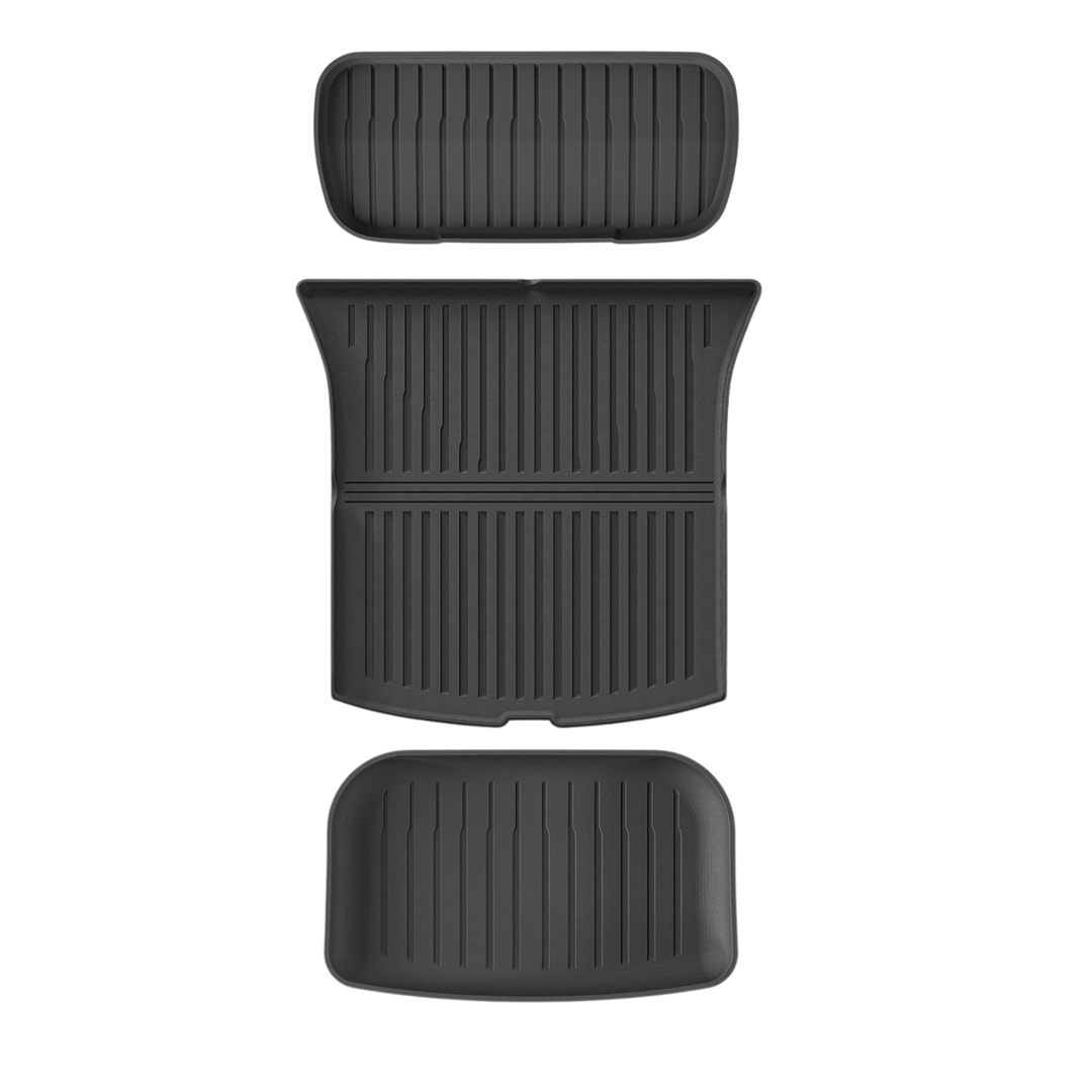 T-MOD All-Cover Floor Mats / Trunk Mats For Tesla Juniper Model Y 2025-2026 All Weather Protection