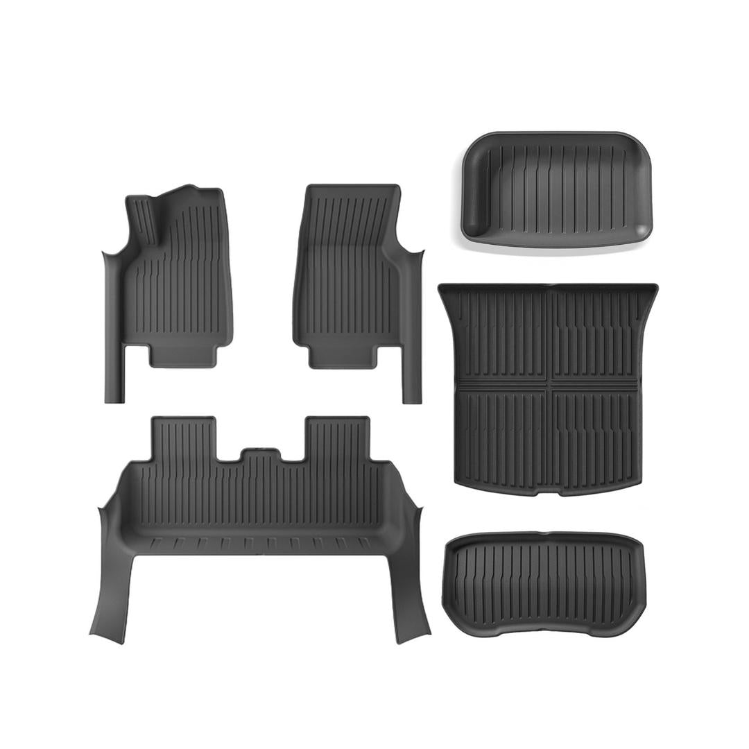 T-MOD All-Cover Floor Mats / Trunk Mats For Tesla Juniper Model Y 2025-2026 All Weather Protection
