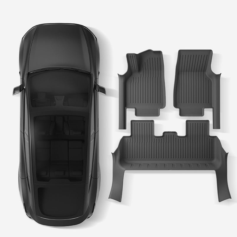 All-Cover Floor Mats (3 PCS) for Juniper Model Y Standard / RWD