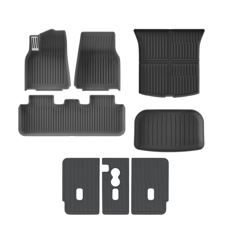 T-MOD Floor Mats / Trunk Mats For Tesla Juniper Model Y 2025-2026 All Weather Protection