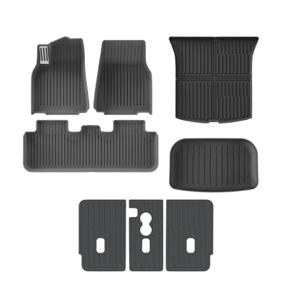 T-MOD Floor Mats / Trunk Mats For Tesla Juniper Model Y 2025-2026 All Weather Protection