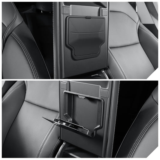 Armrest Hidden Storage Organizer for Model 3 (2024–2026) and Model Y (2026)