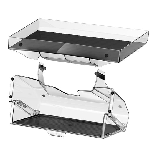 Center Console Under-Screen Organizer Box for Tesla Model 3 (2024+)/Y(2026+) - Open & Clamshell Options 2 | T-MOD Canada