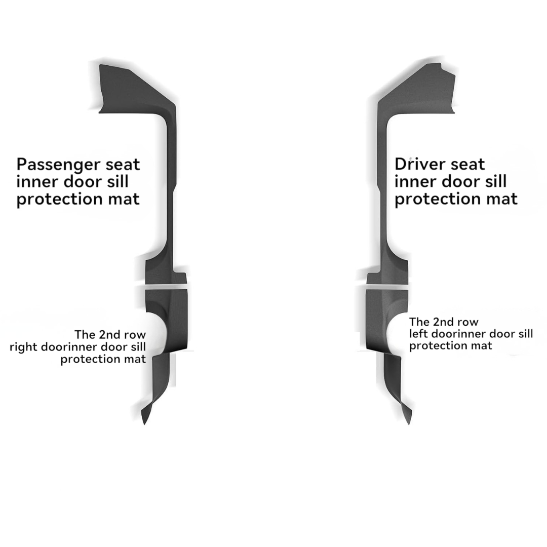 Front & Rear Door Threshold Strip Cover for Tesla Juniper  Model Y (2026) | T-MOD Canada