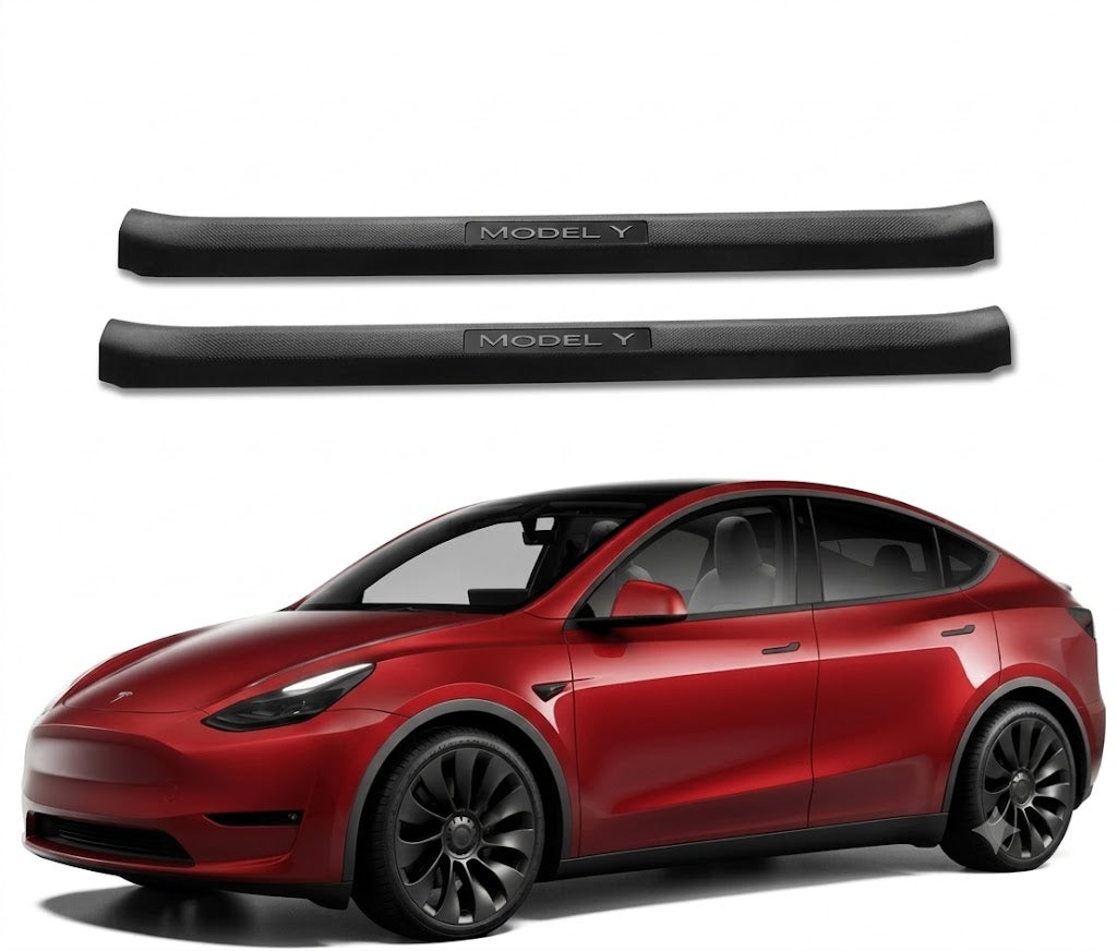 Front Door Sill Protector for Tesla Model Y (2020-2025)